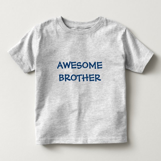 FANTASTISK BROTHER Småbarn T-Shirt (Framsida)