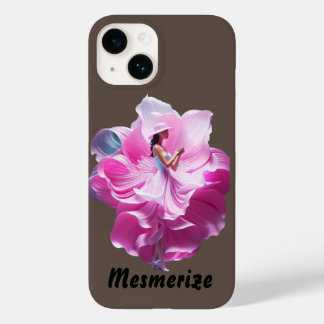 Fantastisk Brown och Rosa Dancing Girl Monogram