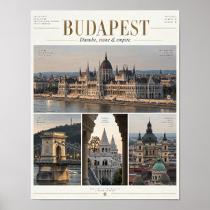 Fantastisk Budapest-fotografering – Fyra ikoniska Poster