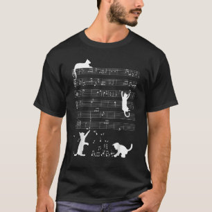 Fantastisk Ca Music Music Note Clef Musician T Shirt