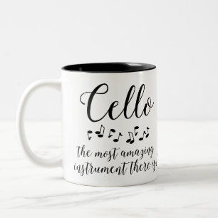 Fantastisk Cello Två-Tonad Mugg