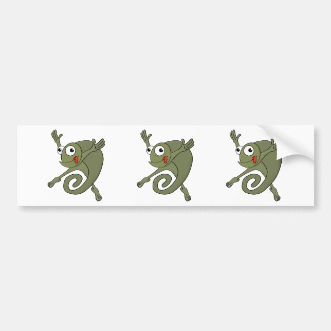 Fantastisk Chameleon Bildekal (Framsidan)