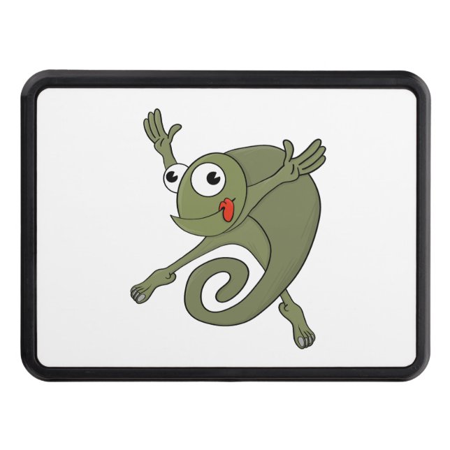 Fantastisk Chameleon Dragkroksskydd (Framsidan)