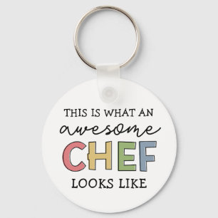 Fantastisk Chef Gifts Bästa Chef Allnyj-stift Nyckelring