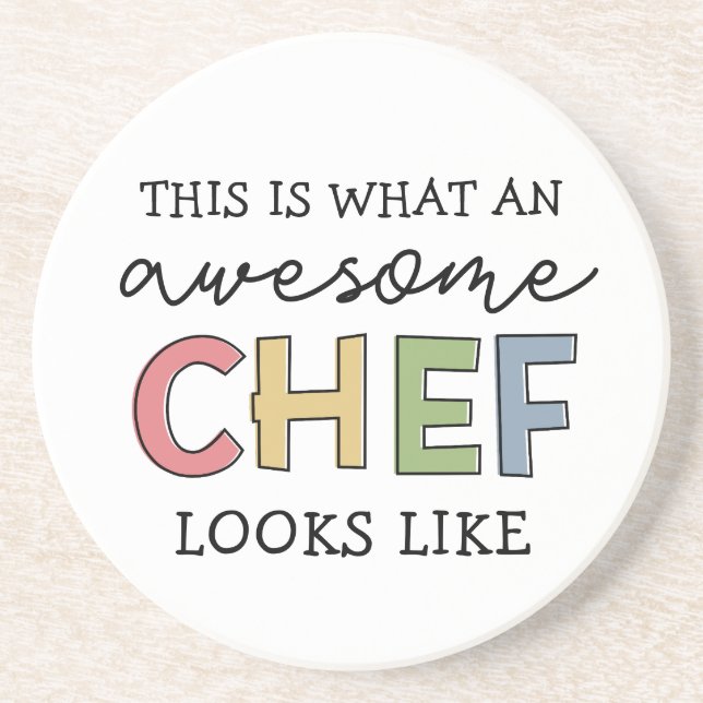Fantastisk Chef Gifts | Bästa Chef Allnyj-stift Underlägg (Framsidan)