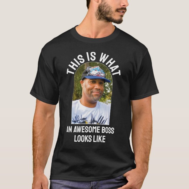 FANTASTISK CHEF SER UT SOM Photo Roligt CoWorker T Shirt (Framsida)