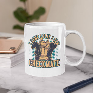 Fantastisk Chess Checkmate Chess delarare Kaffemugg