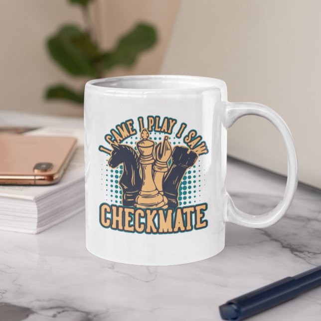 Fantastisk Chess Checkmate Chess delarare Kaffemugg (Amazing Chess Shirt Quote Chess pieces Coffee Mug)