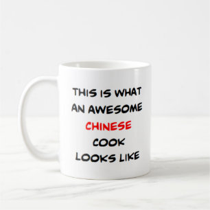 fantastisk chinese-kock kaffemugg