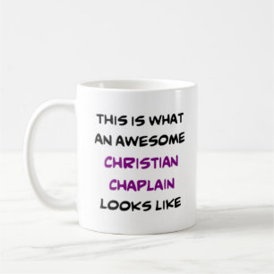 fantastisk christian chaplain kaffemugg