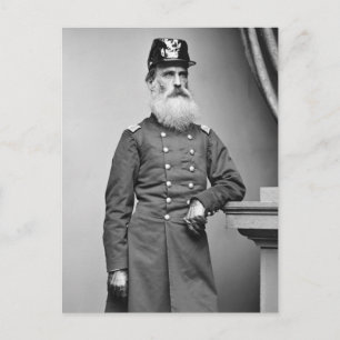 Fantastisk Civil Krig Beard, 1860-talet Vykort