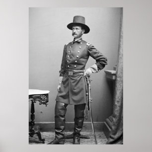 Fantastisk Civil Krig Hat, 1860-talet Poster