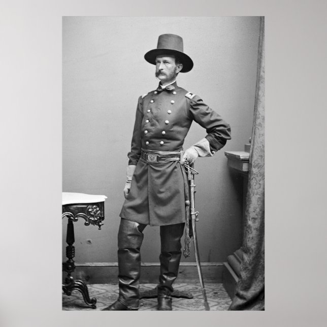 Fantastisk Civil Krig Hat, 1860-talet Poster (Framsidan)