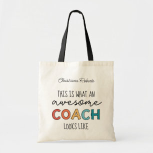 Fantastisk Coach Bästa praxis någonsin-Personlig Tygkasse