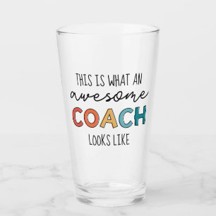Fantastisk Coach Bästa träning någonsin Funny Glaskopp