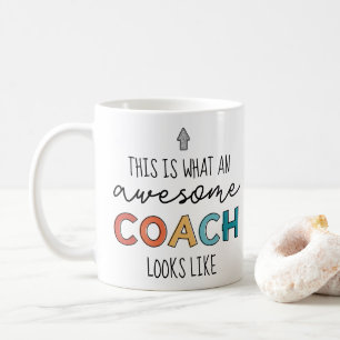 Fantastisk Coach Bästa träning någonsin Funny Kaffemugg