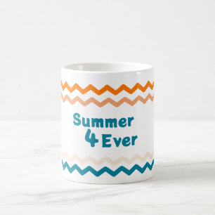 Fantastisk Colorful Beach Älskare Kaffemugg