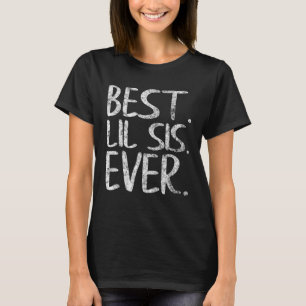 Fantastisk Coola Little Sister Best Lil Syrran någ T Shirt