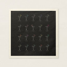 Fantastisk Coola Neon Martini Glass