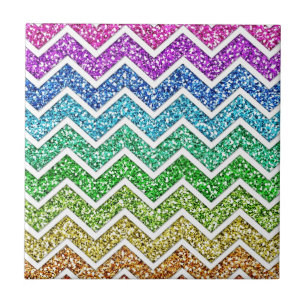 Fantastisk coola trendig chevron zigzag mönster r kakelplatta