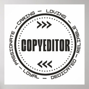 Fantastisk Copyeditor Poster