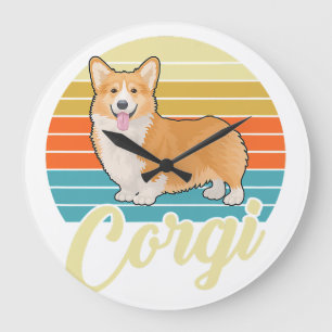 Fantastisk Corgi 1970-talets Vintage Retro Stor Klocka