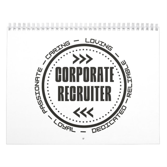 Fantastisk Corporate Recruiter Kalender (Omslag)