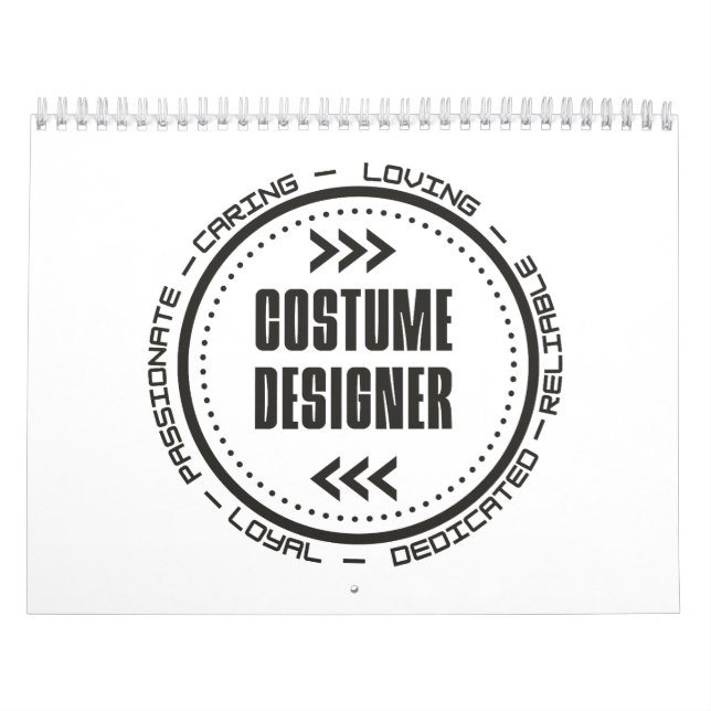 Fantastisk Costume Designer Kalender (Omslag)