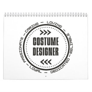 Fantastisk Costume Designer Kalender