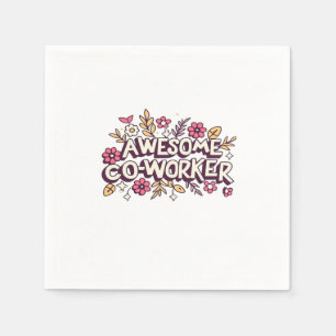 Fantastisk Coworking, Colleague Gift, Best Coworki Pappersservett