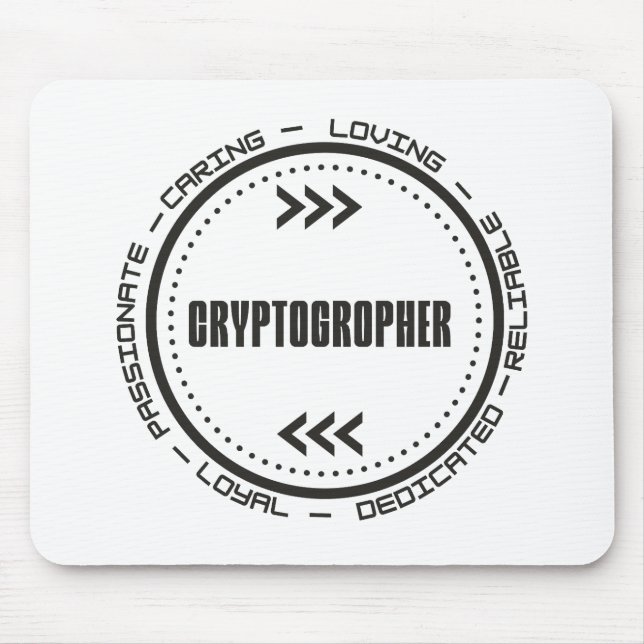 Fantastisk Cryptograf Musmatta (Framsidan)