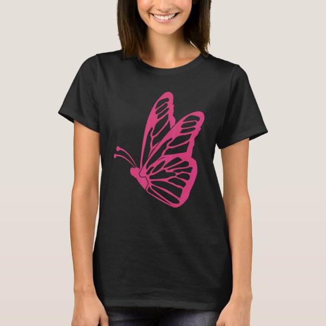 Fantastisk Cute Tee Butterfly Grunge Fairycore Got (Framsida)