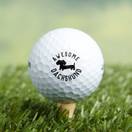 Fantastisk Dachshund Brand Golfer Wiener Hund Gift