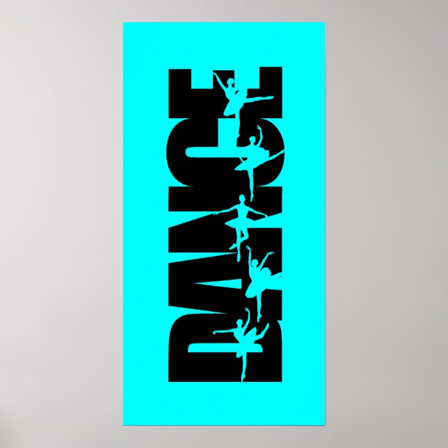 Fantastisk Dance Graphic Poster (Framsidan)