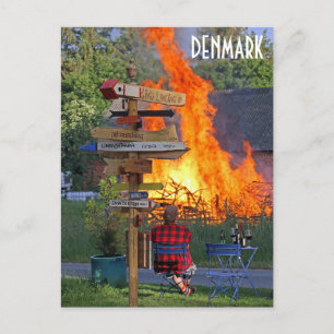 Fantastisk Danmark vykort! Vykort