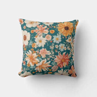 Fantastisk Delikat Flowers Kudde