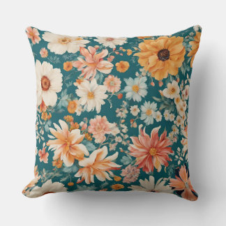 Fantastisk Delikat Flowers Kudde