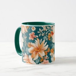 Fantastisk Delikat Flowers Mugg