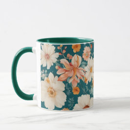 Fantastisk Delikat Flowers Mugg