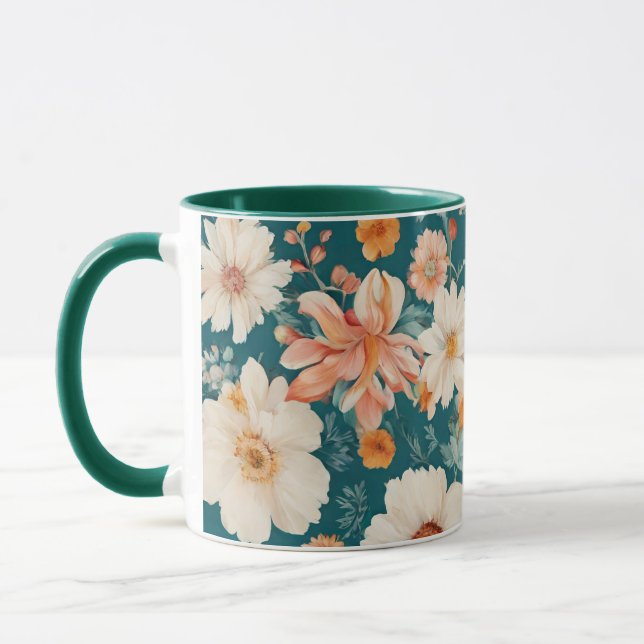 Fantastisk Delikat Flowers Mugg (Vänster)