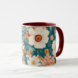 Fantastisk Delikat Flowers Mugg