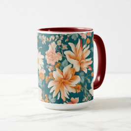 Fantastisk Delikat Flowers Mugg