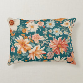 Fantastisk Delikat Flowers Prydnadskudde