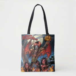 Fantastisk Demon Boy Art Tote Bag Tygkasse