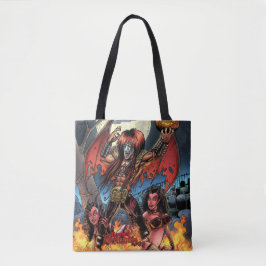 Fantastisk Demon Boy Art Tygkasse