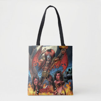 Fantastisk Demon Boy Art Tygkasse