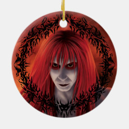 Fantastisk Demon Boy Ceramic Ornament