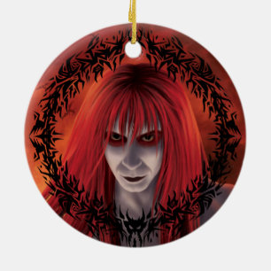 Fantastisk Demon Boy Ceramic Ornament
