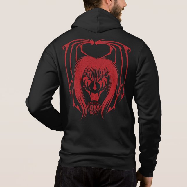 Fantastisk Demon Boy Halloween 2021 T Shirt (Baksida)