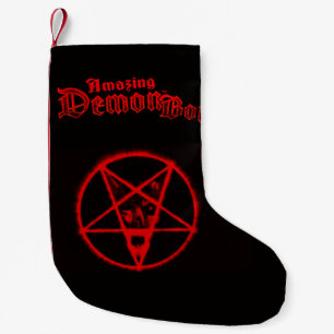 Fantastisk Demon Boy Soul Black Liten Julstrumpa